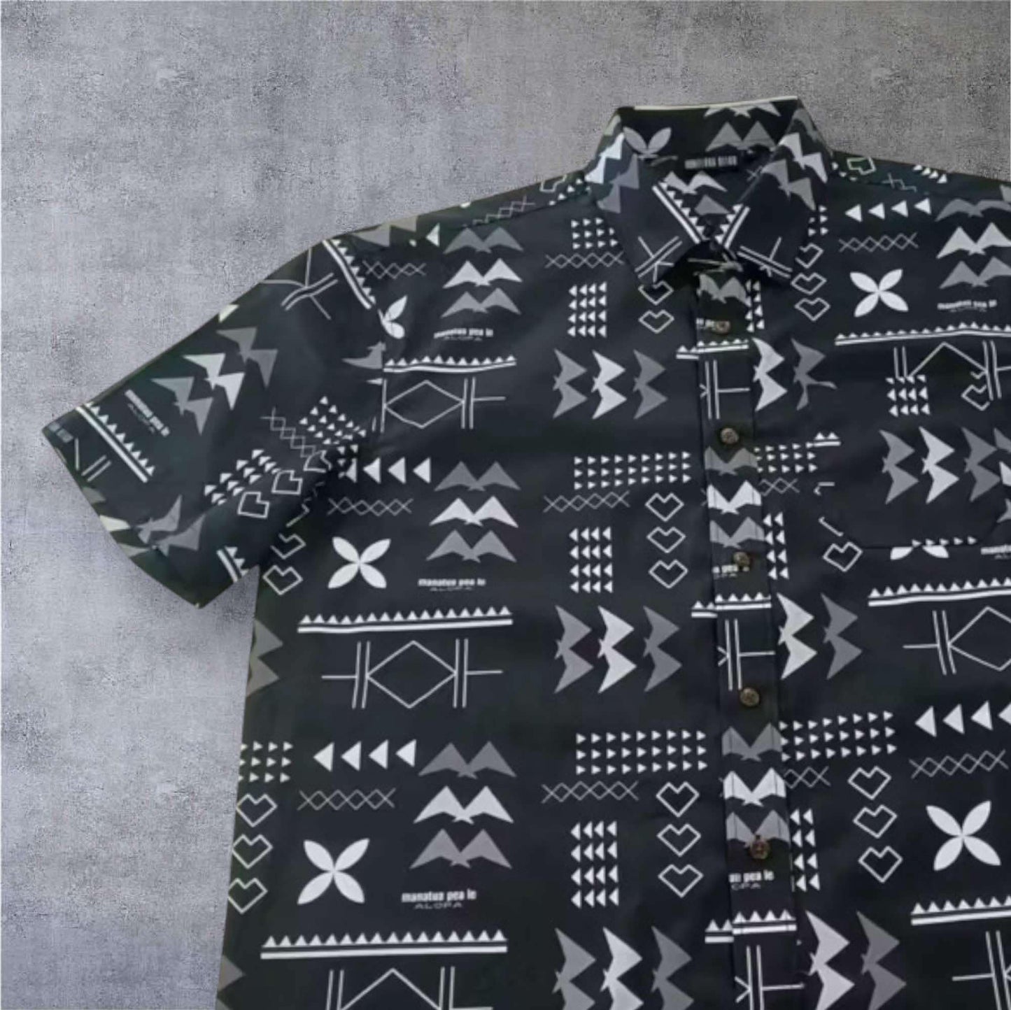 Men Shirt - Manatua pea le Alofa - Grey