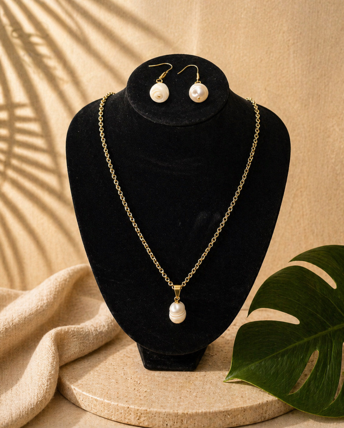 MINA FRESHWATER SET(White)
