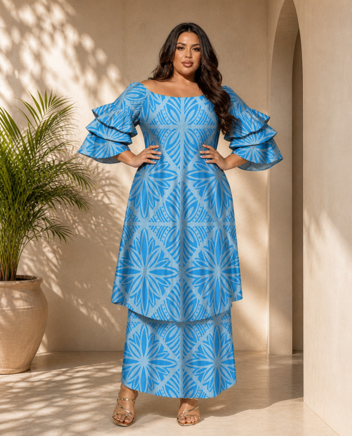 NINA TIFA BLUE PULETASI