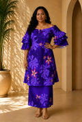 NINA FLORAL PURPLE