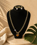 EINA FRESHWATER PEARL SET (Black)